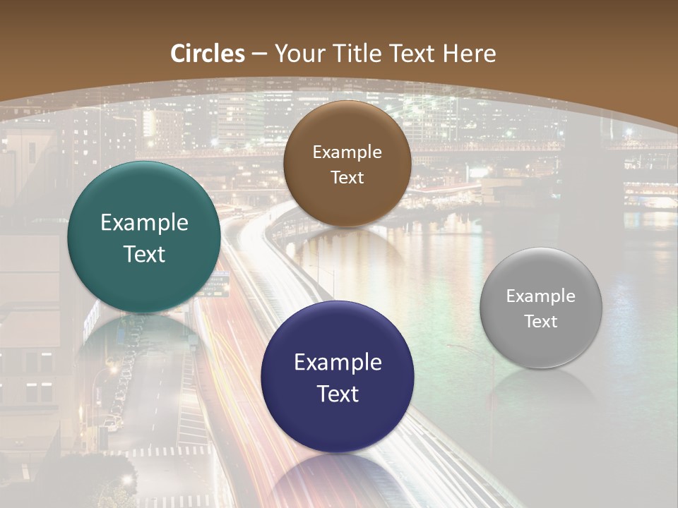 Amazing Nice Highway PowerPoint Template