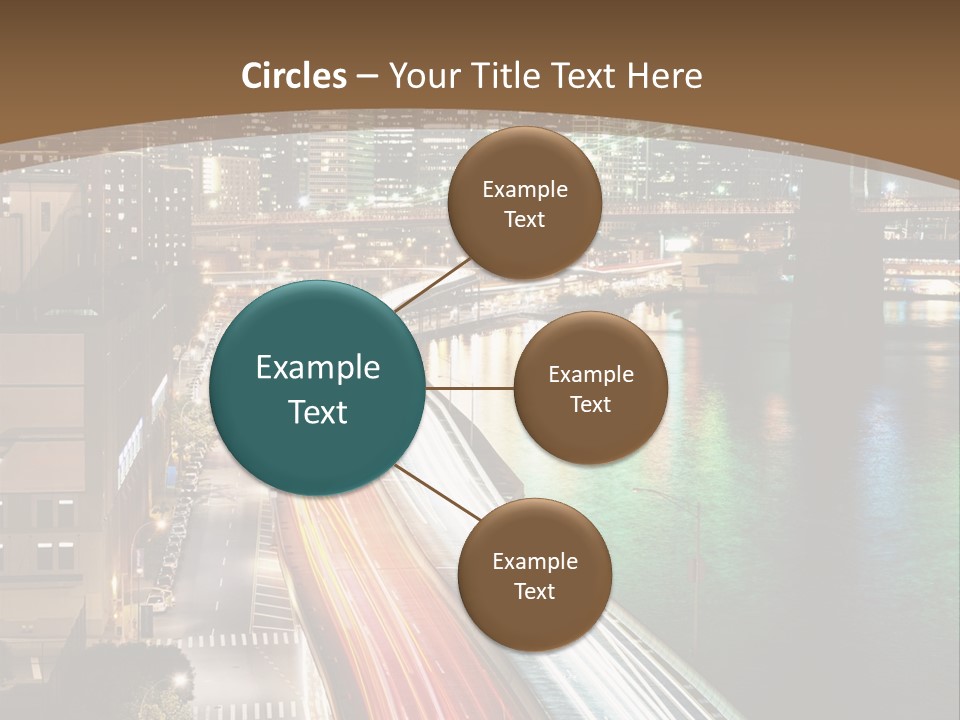 Amazing Nice Highway PowerPoint Template