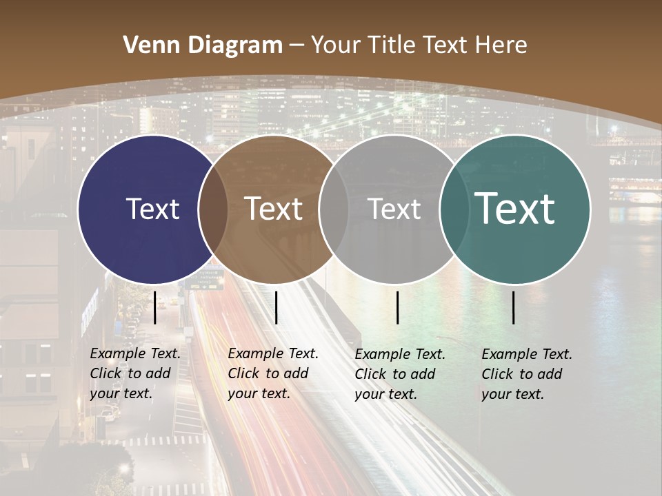 Amazing Nice Highway PowerPoint Template
