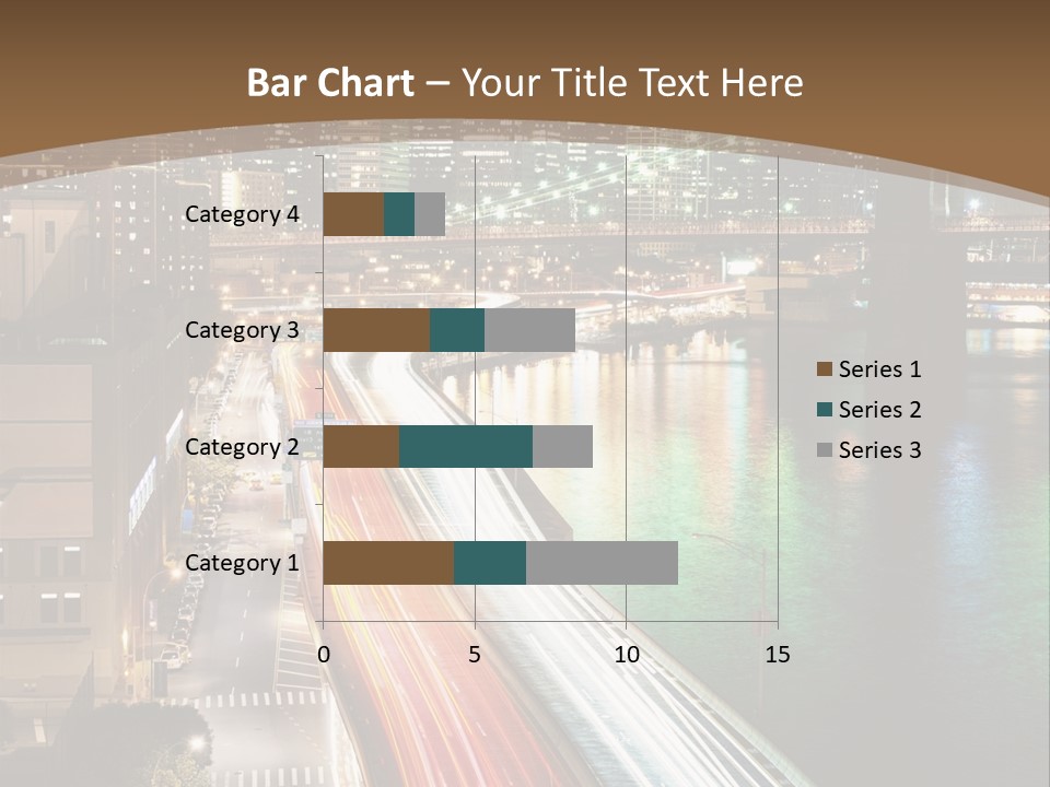 Amazing Nice Highway PowerPoint Template