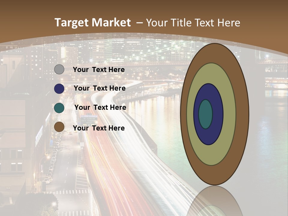 Amazing Nice Highway PowerPoint Template