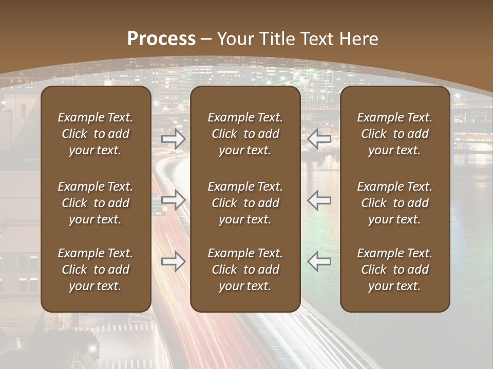 Amazing Nice Highway PowerPoint Template