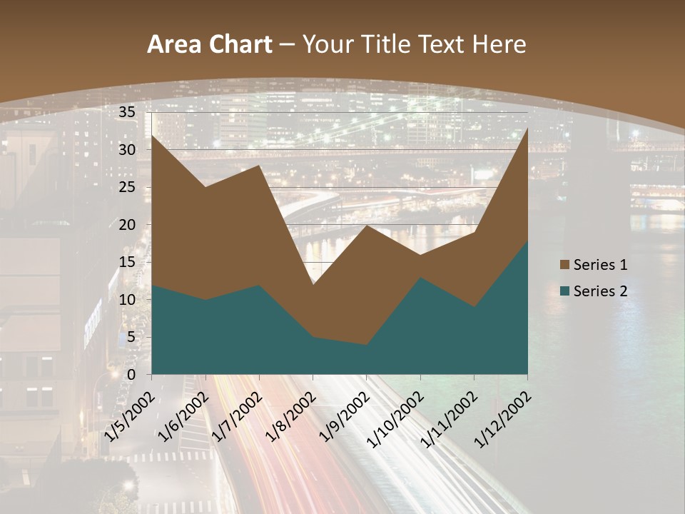 Amazing Nice Highway PowerPoint Template