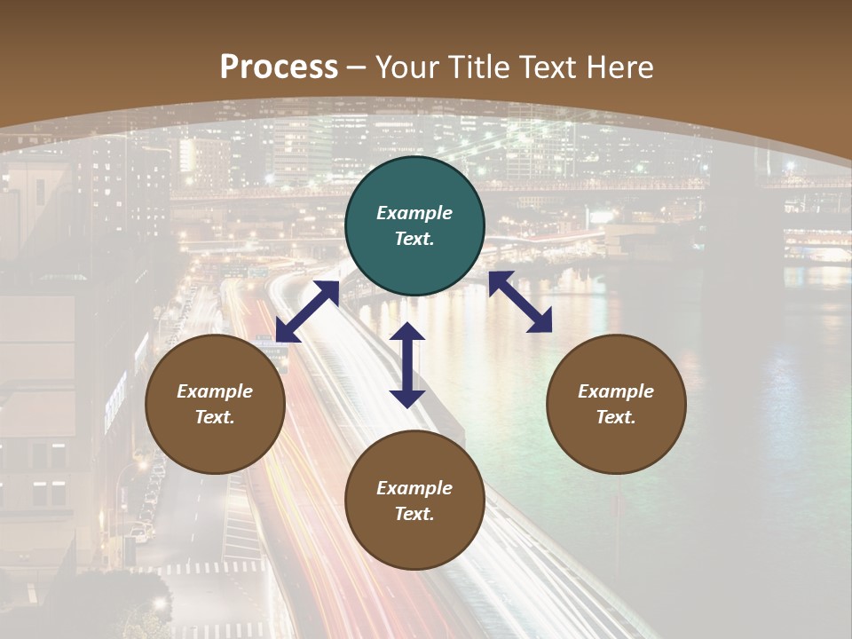 Amazing Nice Highway PowerPoint Template