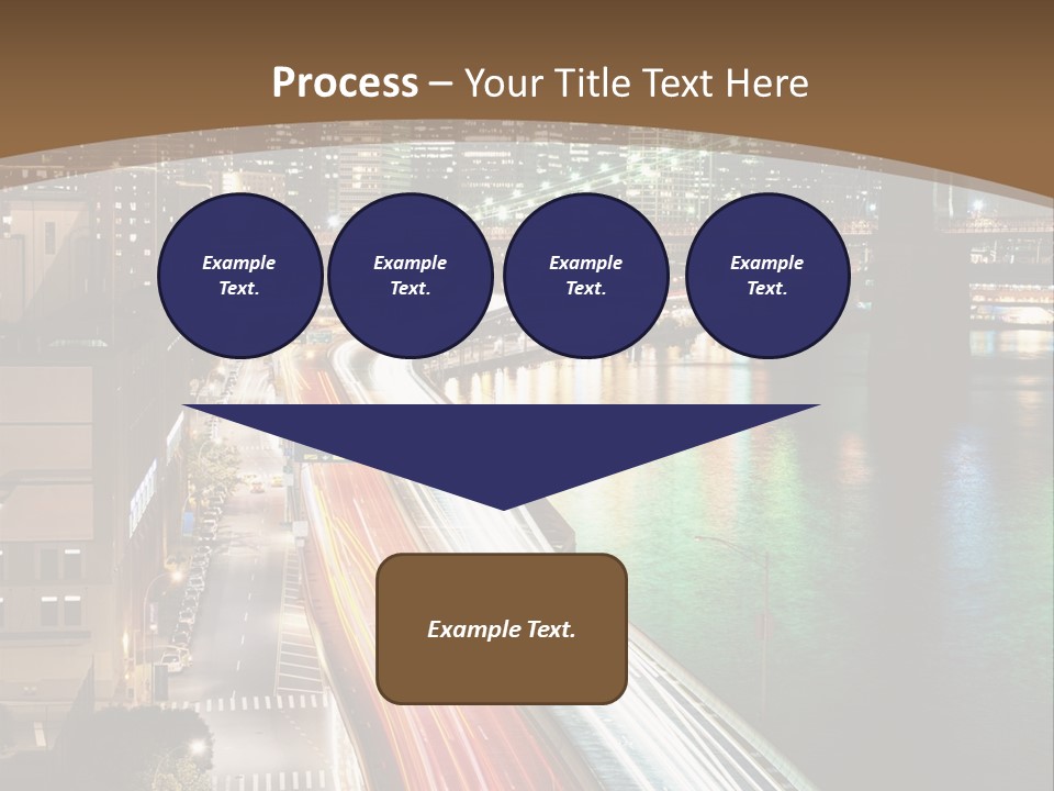 Amazing Nice Highway PowerPoint Template