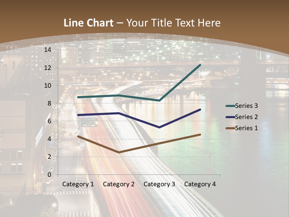 Amazing Nice Highway PowerPoint Template