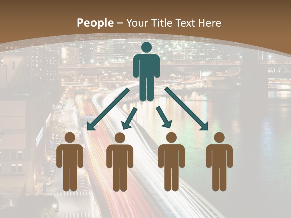 Amazing Nice Highway PowerPoint Template