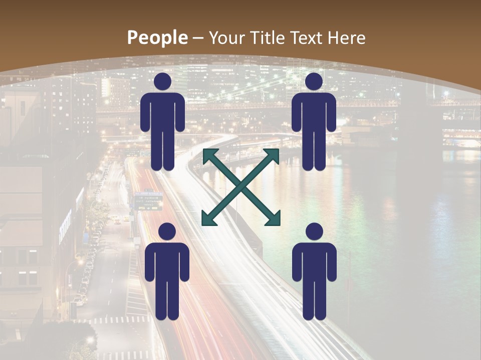 Amazing Nice Highway PowerPoint Template