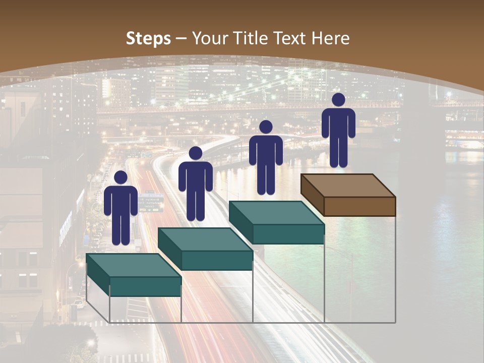 Amazing Nice Highway PowerPoint Template