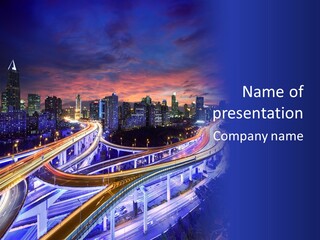 Kong Commercial Tower PowerPoint Template