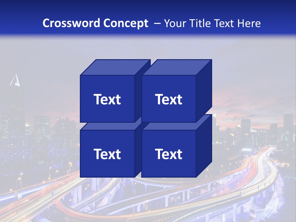 Kong Commercial Tower PowerPoint Template