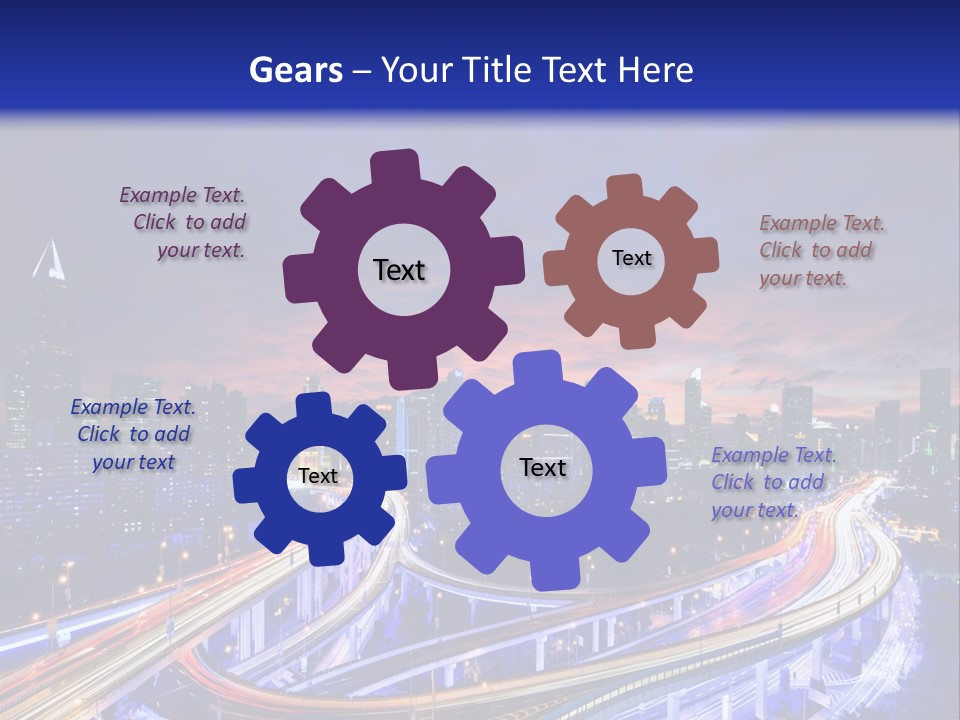 Kong Commercial Tower PowerPoint Template