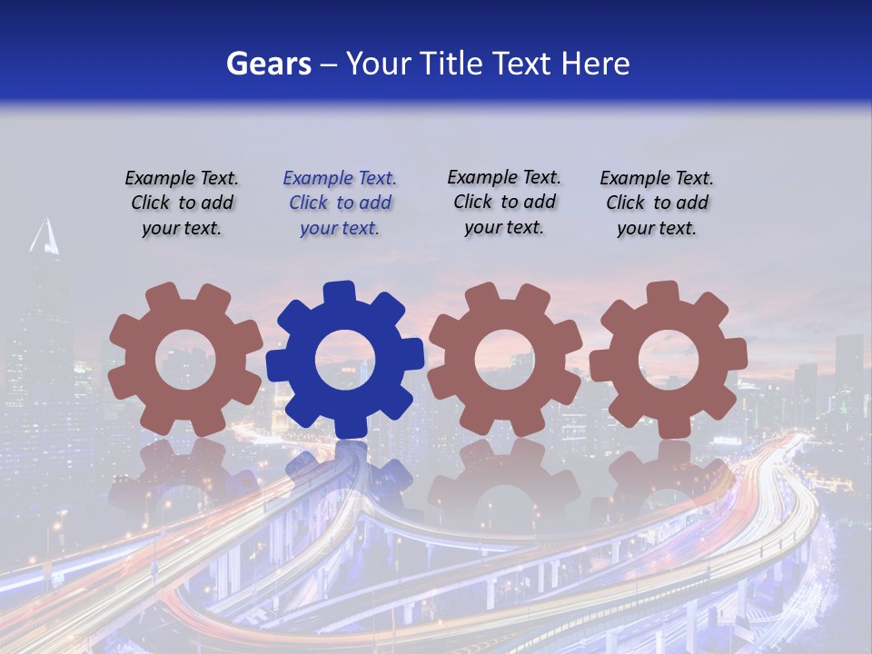 Kong Commercial Tower PowerPoint Template