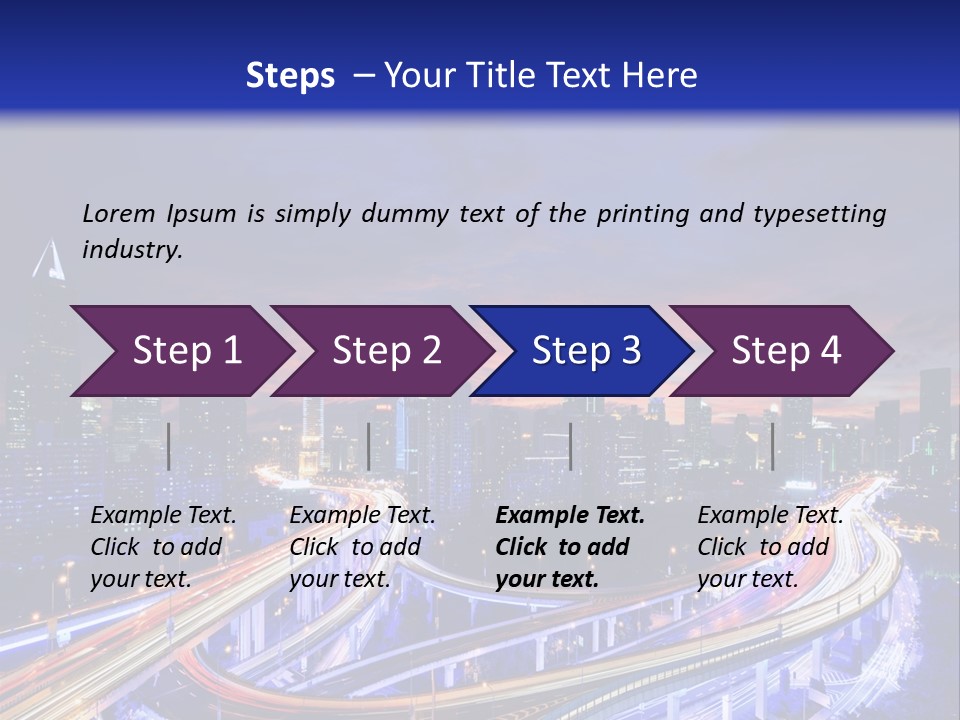 Kong Commercial Tower PowerPoint Template