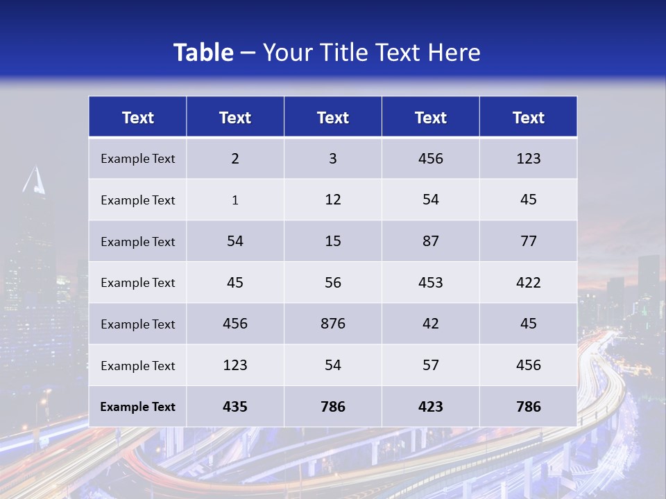Kong Commercial Tower PowerPoint Template