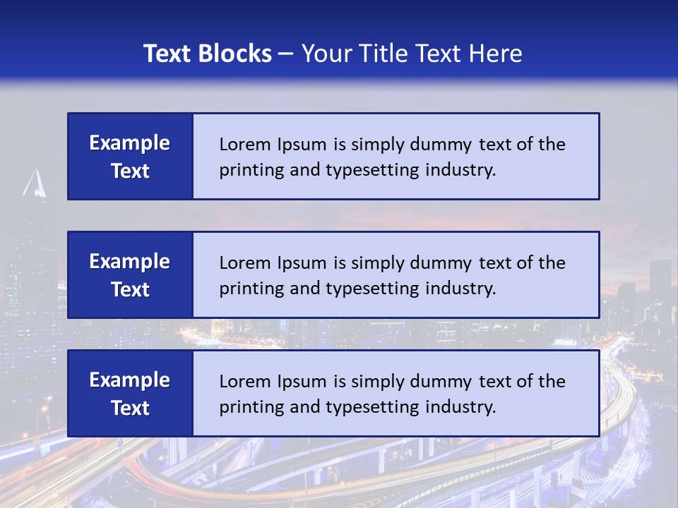 Kong Commercial Tower PowerPoint Template