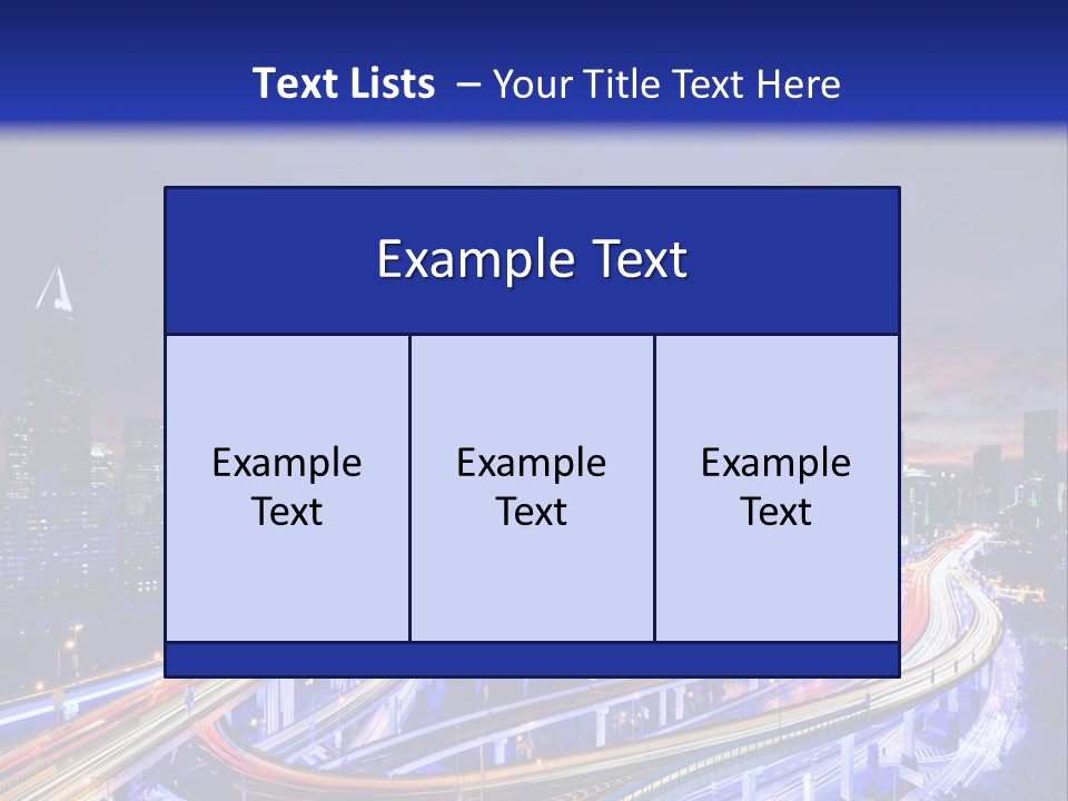 Kong Commercial Tower PowerPoint Template