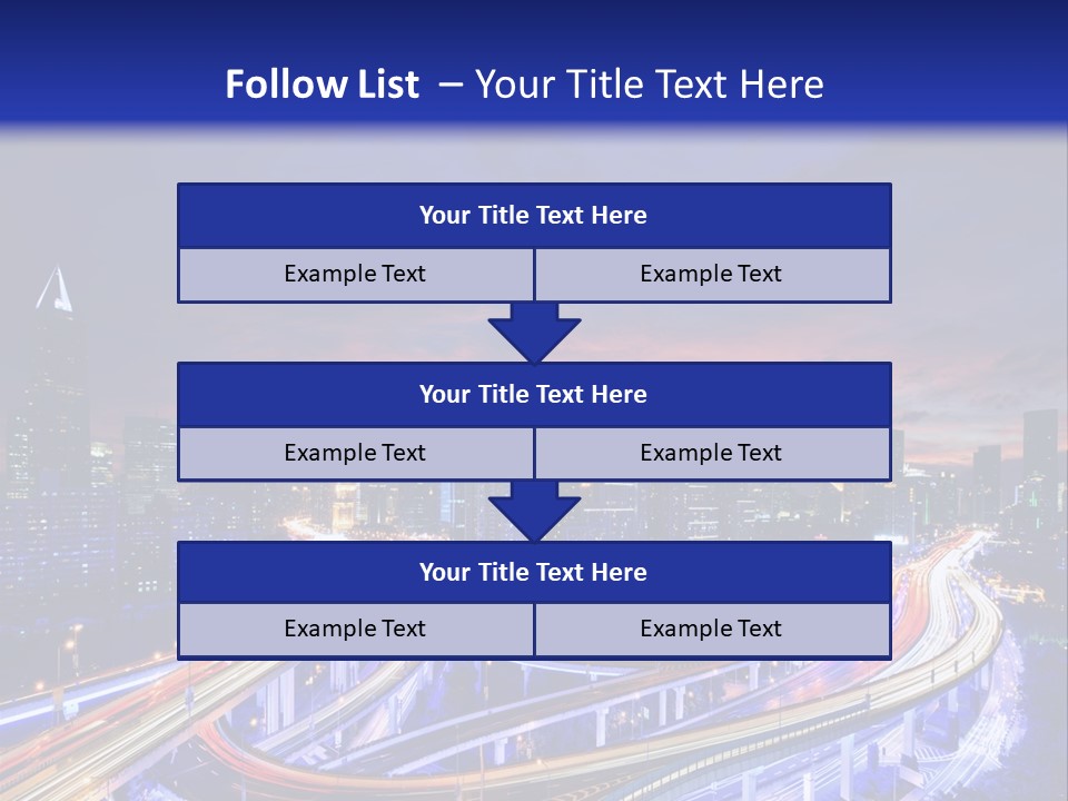 Kong Commercial Tower PowerPoint Template