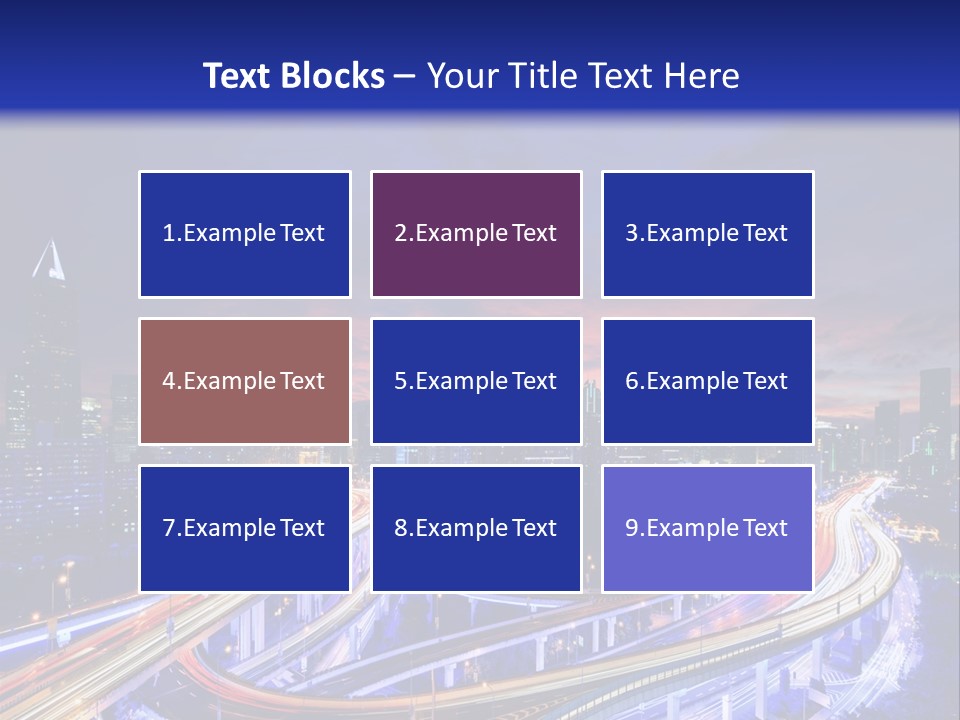 Kong Commercial Tower PowerPoint Template