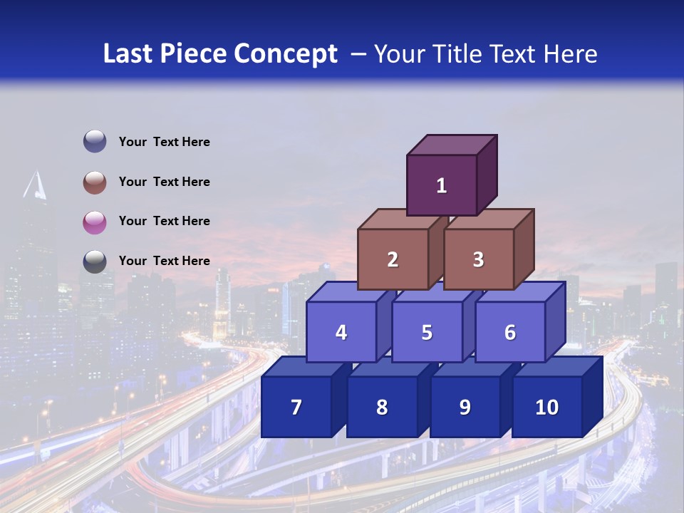 Kong Commercial Tower PowerPoint Template