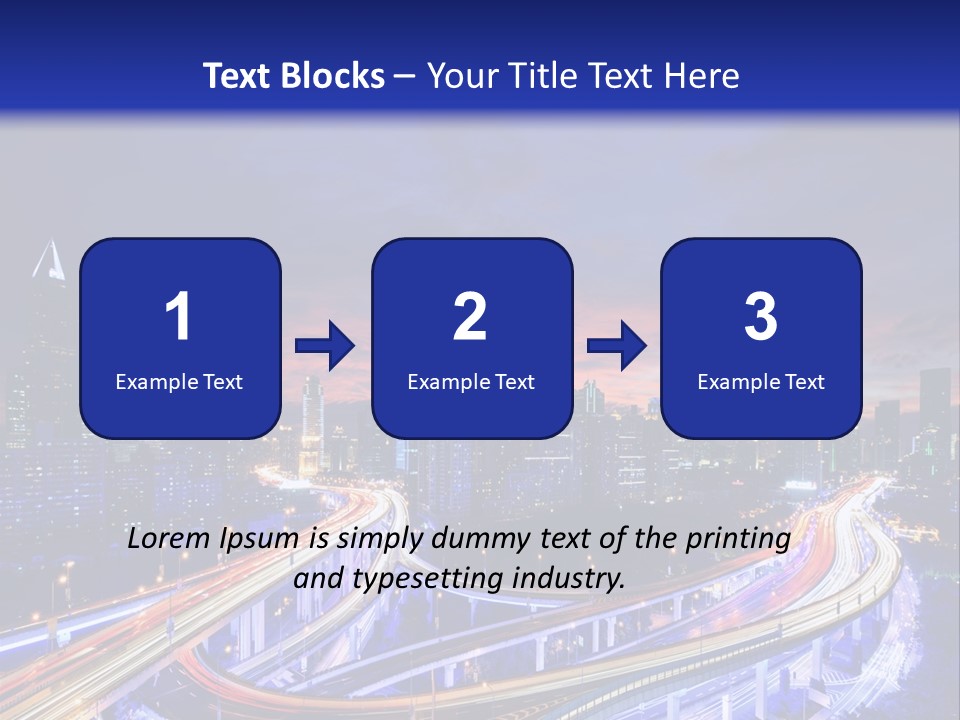 Kong Commercial Tower PowerPoint Template