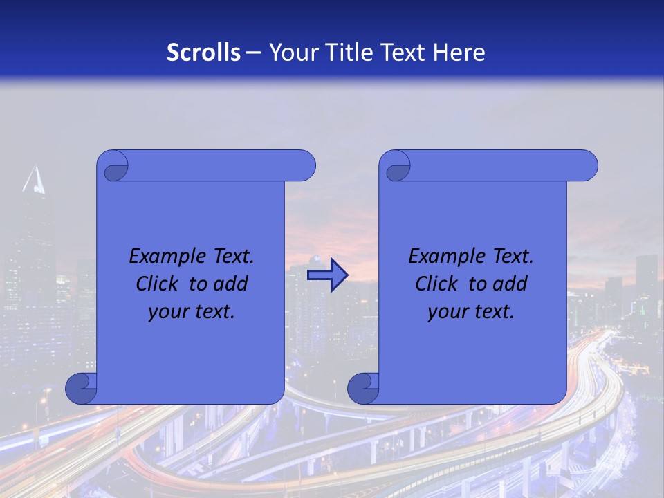 Kong Commercial Tower PowerPoint Template