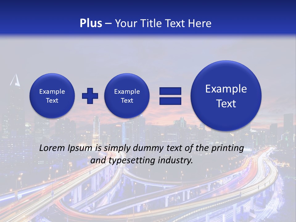 Kong Commercial Tower PowerPoint Template