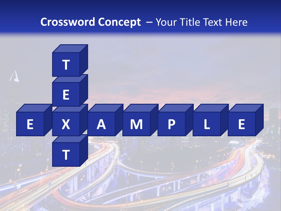 Kong Commercial Tower PowerPoint Template