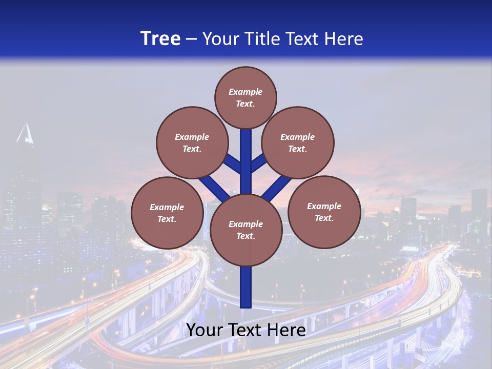 Kong Commercial Tower PowerPoint Template