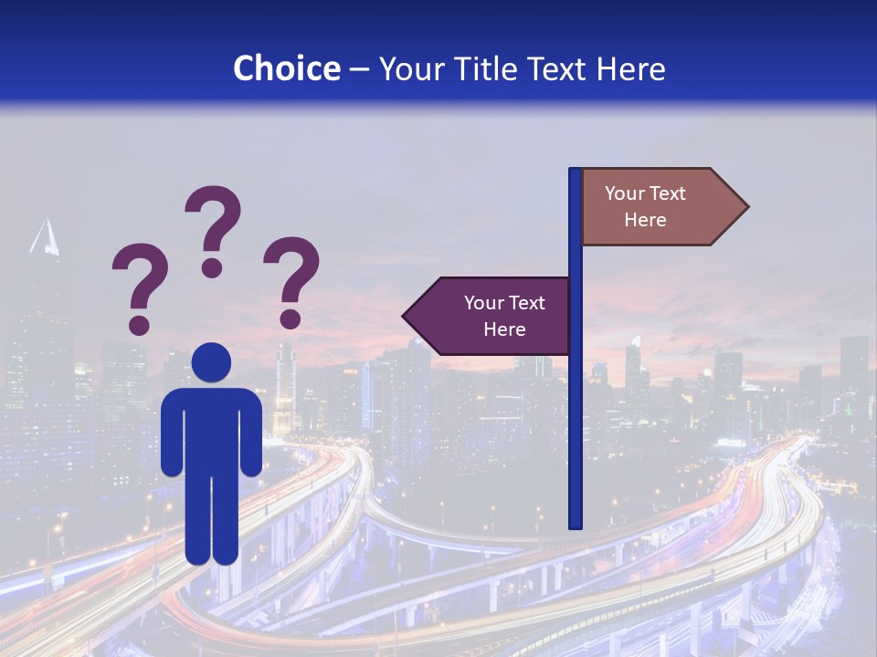 Kong Commercial Tower PowerPoint Template