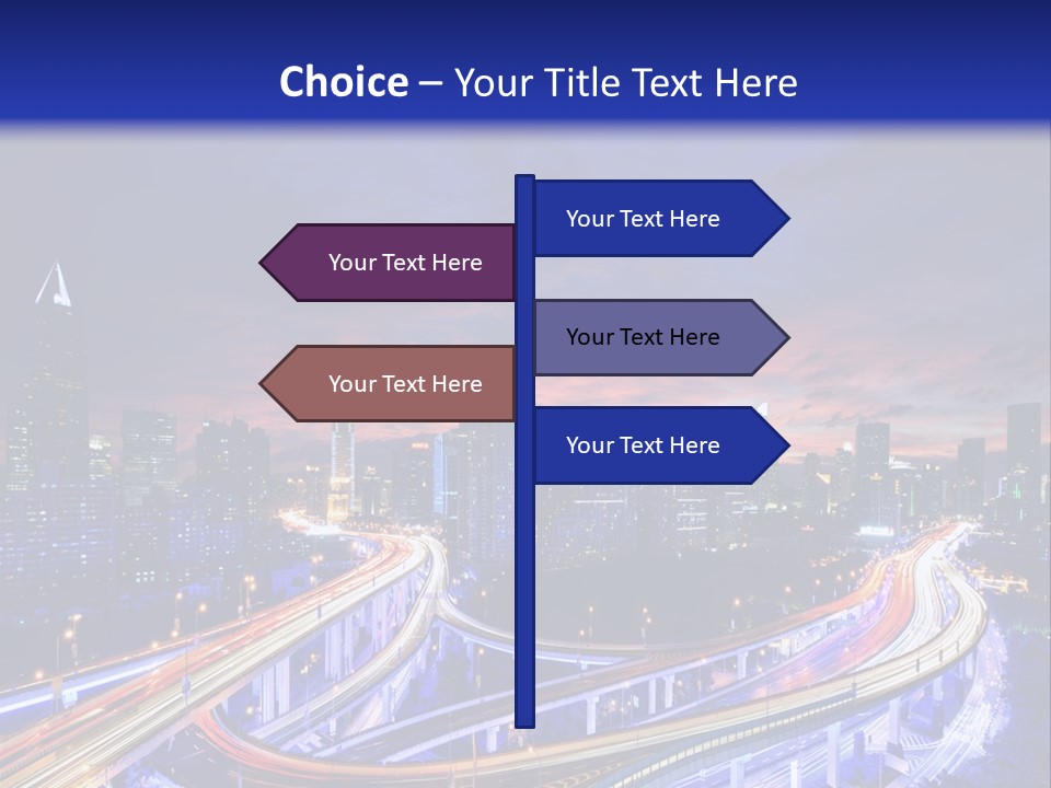 Kong Commercial Tower PowerPoint Template