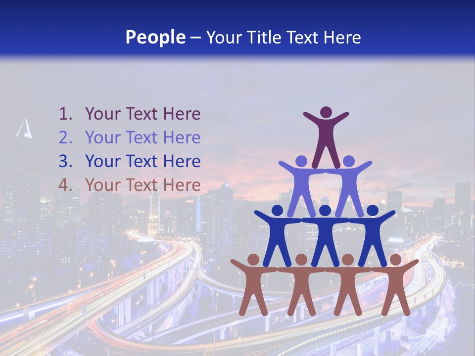 Kong Commercial Tower PowerPoint Template