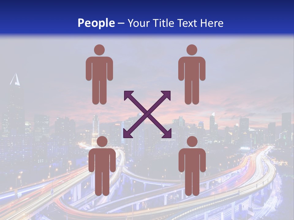 Kong Commercial Tower PowerPoint Template