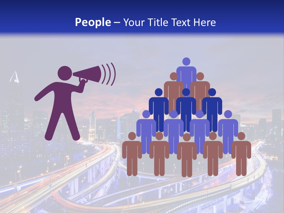 Kong Commercial Tower PowerPoint Template