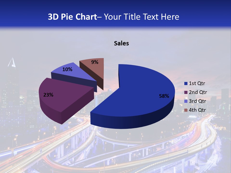Kong Commercial Tower PowerPoint Template