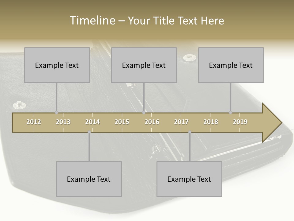 Purse Rivet Luster PowerPoint Template
