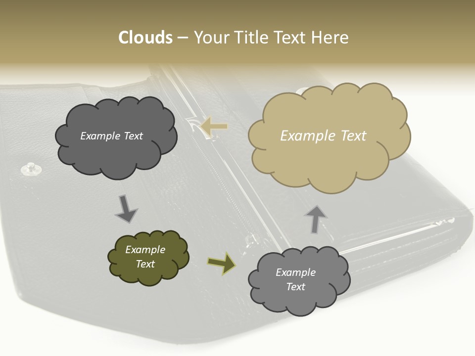 Purse Rivet Luster PowerPoint Template