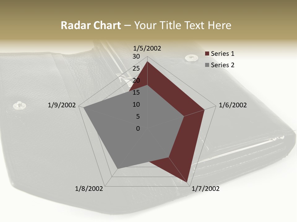 Purse Rivet Luster PowerPoint Template