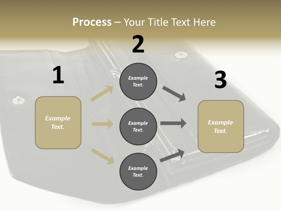 Purse Rivet Luster PowerPoint Template