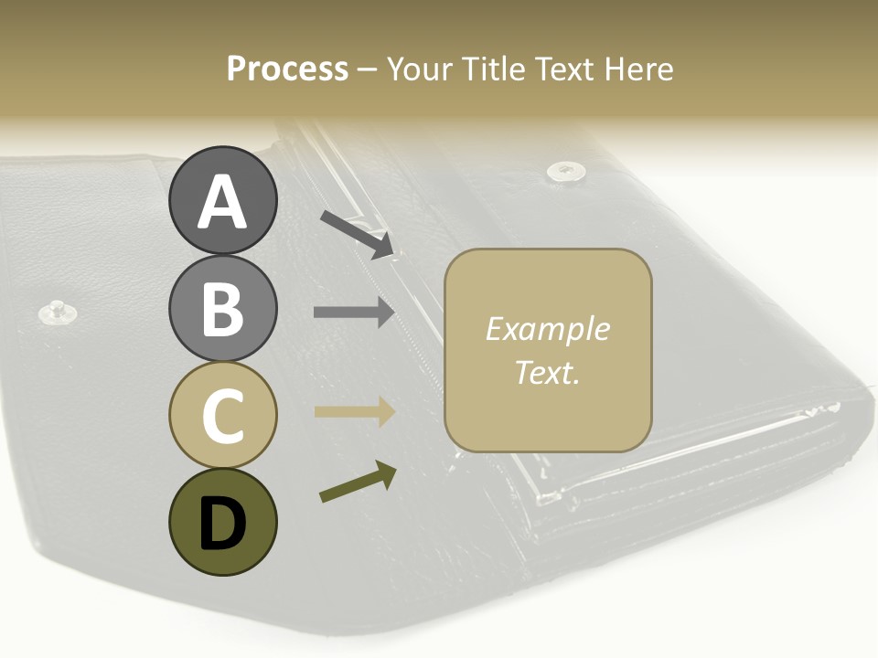 Purse Rivet Luster PowerPoint Template