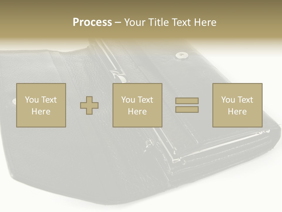 Purse Rivet Luster PowerPoint Template
