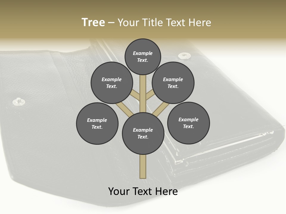 Purse Rivet Luster PowerPoint Template