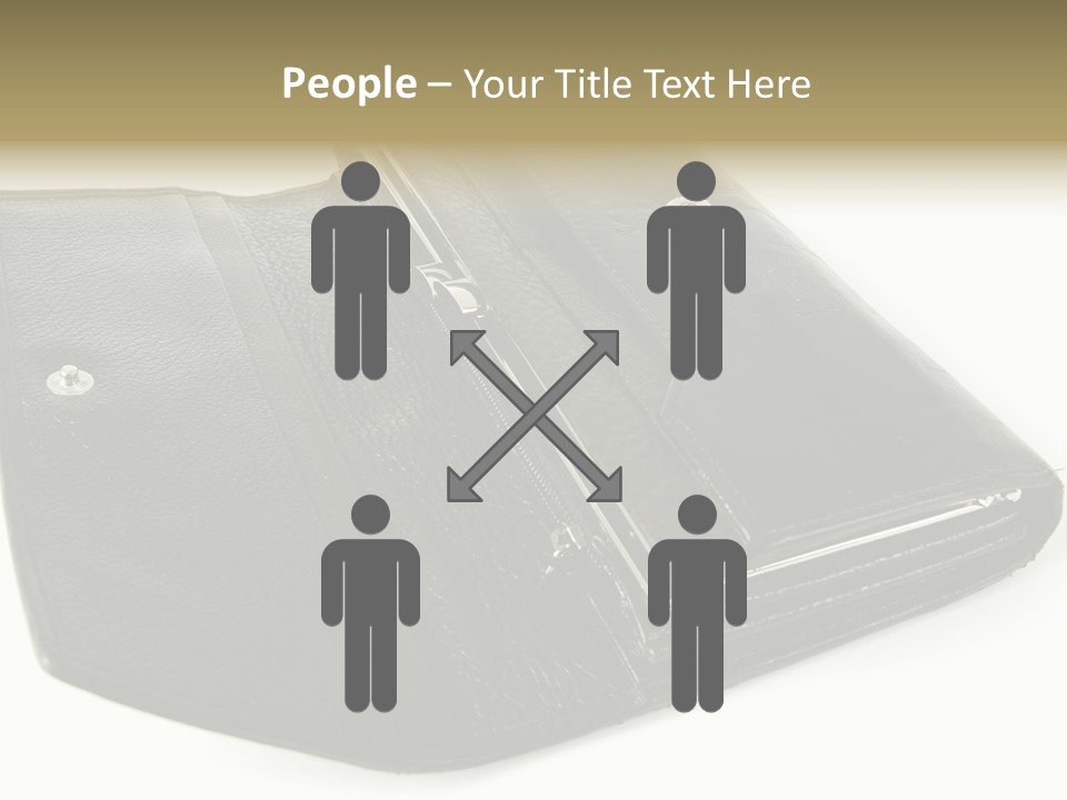 Purse Rivet Luster PowerPoint Template