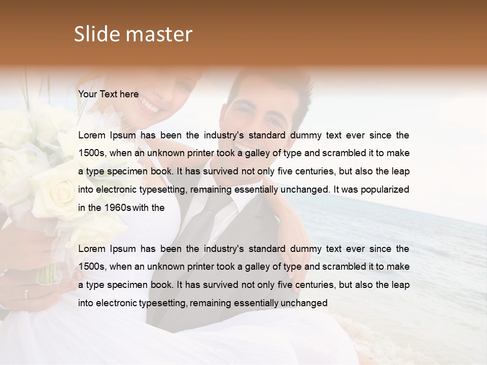 Vacation Love Young PowerPoint Template