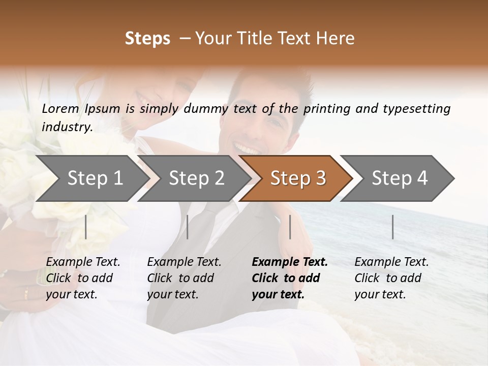 Vacation Love Young PowerPoint Template