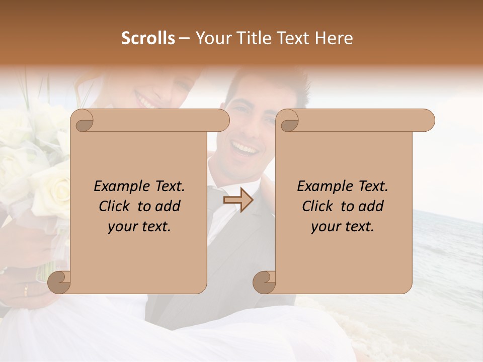 Vacation Love Young PowerPoint Template