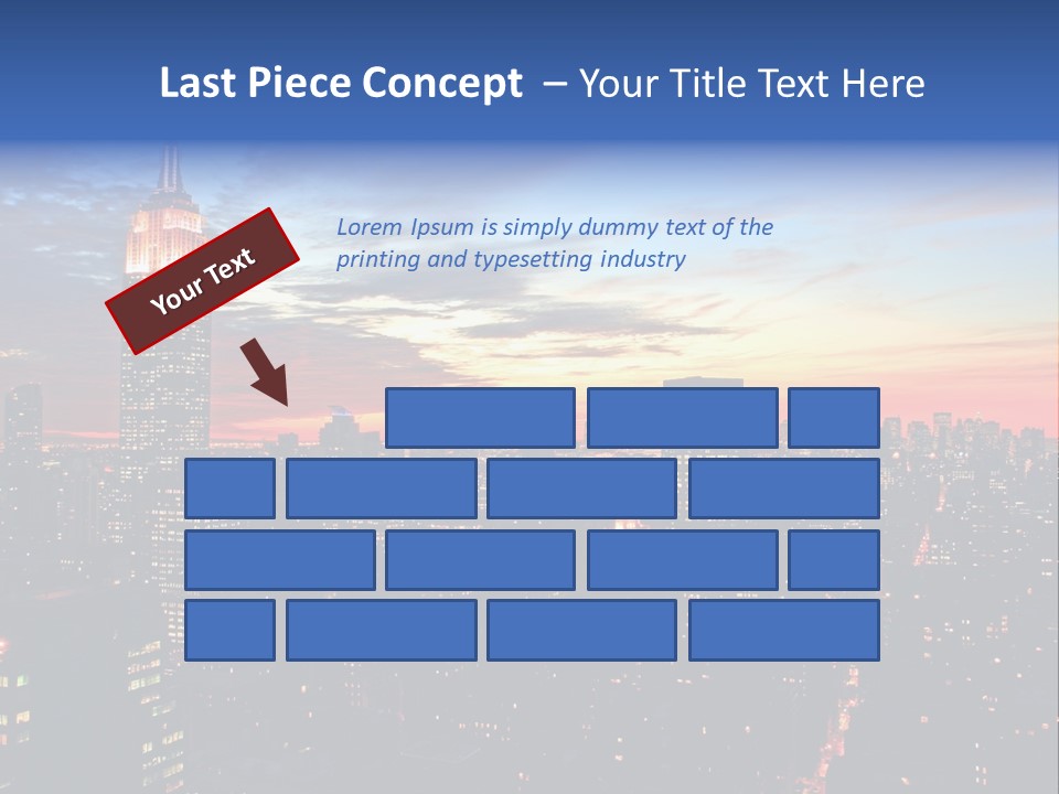 Yellow Neon Blue PowerPoint Template