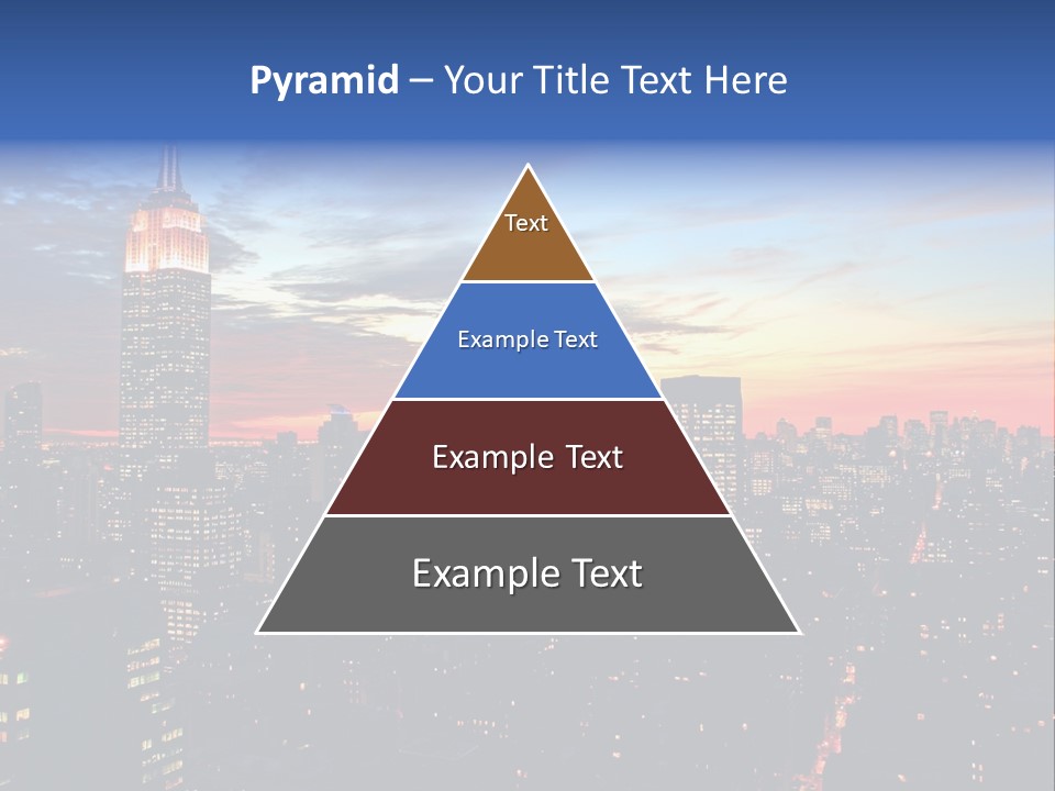 Yellow Neon Blue PowerPoint Template