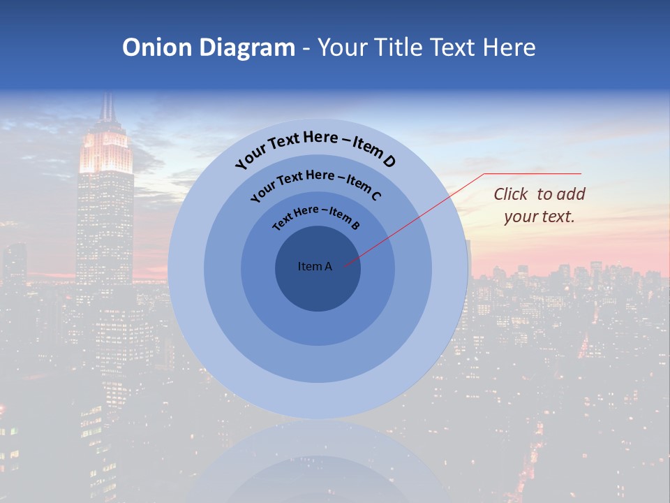 Yellow Neon Blue PowerPoint Template