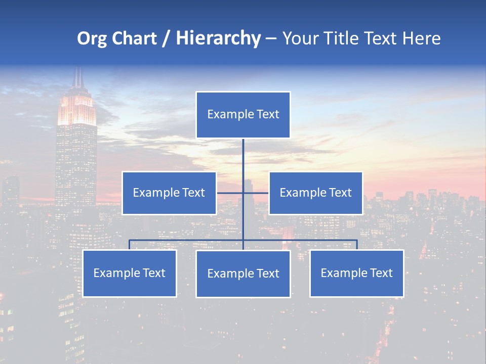Yellow Neon Blue PowerPoint Template
